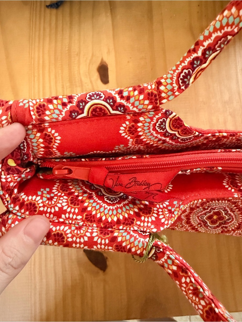 Vera Bradley Gabby Bag in Paprika - Picture 2 of 4